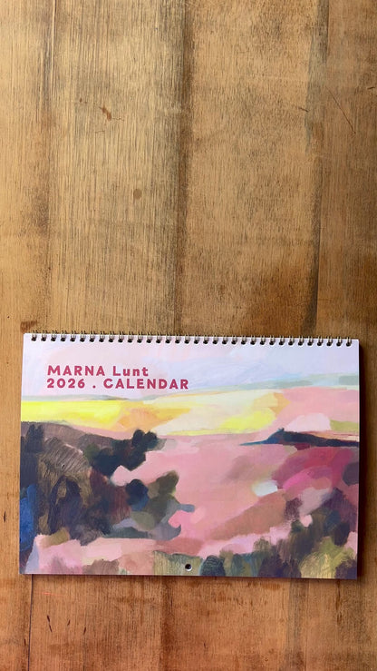 2026 wall calendar A4